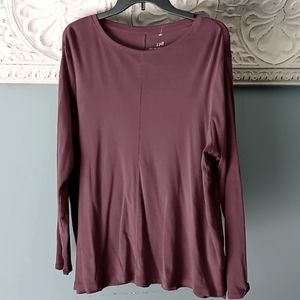 J.JILL Soft Long Sleeve Tee  Nwot